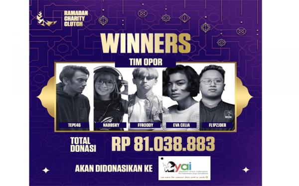 Keren! Meriahkan Ramadan, Komunitas Esports Valorant Indonesia Donasi Rp81 Juta