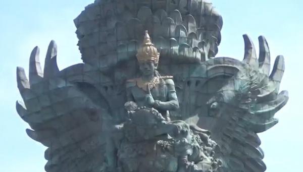 Patung Garuda Wisnu Kencana (GWK) Bali. (Foto: iNews.id)