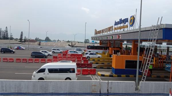 Tak Ada Penumpukan Kendaraan, Pintu Masuk GT Cileunyi Lancar Jaya 