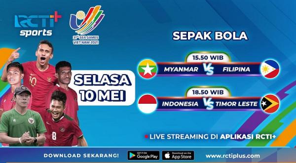 Ini Link Live Streaming Indonesia Vs Timor Leste U-23 Di SEA Games 2021 ...