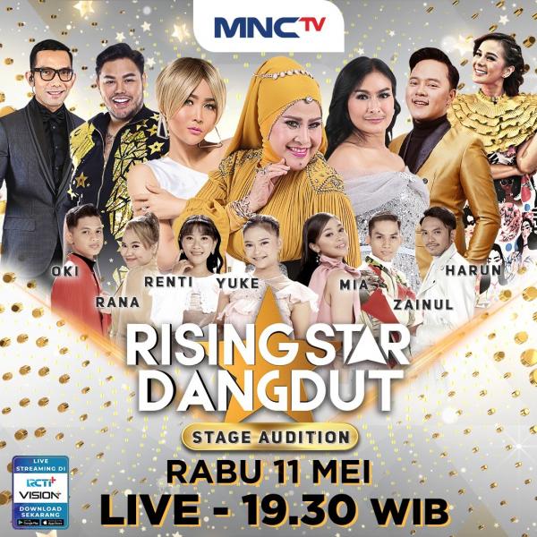 Rising Star Dangdut: Tujuh Peserta Akan Tampil Di Stage Audition Group Dua