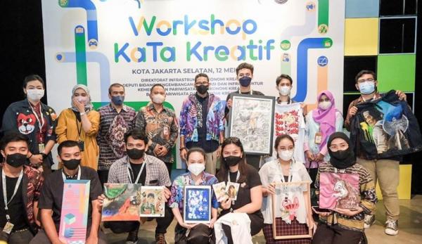 Menparekraf Sandiaga Uno saat Workshop Kabupaten/Kota (KaTa) Kreatif Indonesia tahun 2022 di Jaksel. (Foto Kemenparekraf).