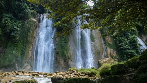 Curug Cikaso di Kampung Ciniti, Desa Cibitung, Kecamatan Cibitung, Kabupaten Sukabumi. (FOTO: ISTIMEWA)