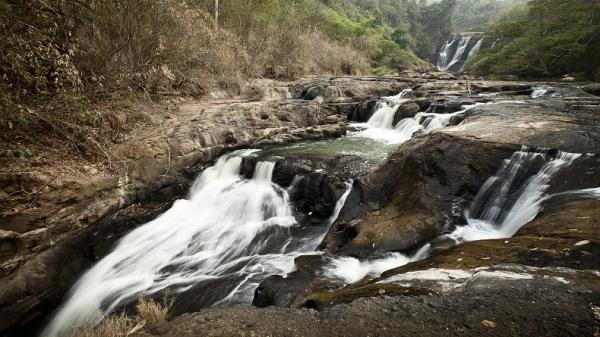 CURUG MALELA Curug Malela di Desa Cicadas, Kecamatan Rongga, KBB. (FOTO: ISTIMEWA)