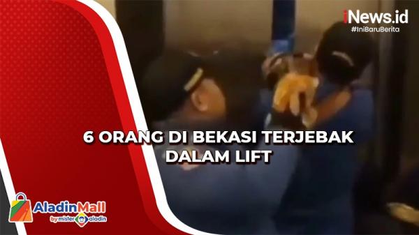 6 Orang di Bekasi Terjebak dalam Lift