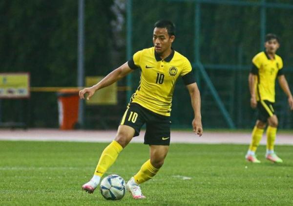 Striker Malaysia U-23, Luqman Hakim Shamsudin. (Foto: Instagram/@luqmansham_10)