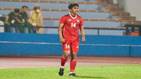 Asnawi Mangkualam Bahar di SEA Games 2021. (foto: Instagram/@asnawi_bhr)