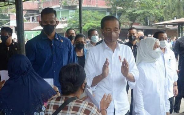 Jokowi ke Pasar Kreneng Cek Harga Migor, Walkot Denpasar : Astungkara Stabil 