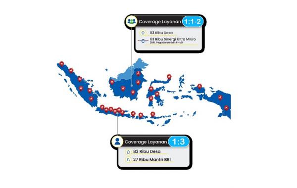 Mantri BRI Mantri BRI berperan sebagai financial advisor dan ikut membangun perekonomian desa. (Foto: dok BRI)