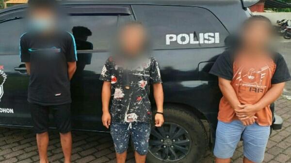 3 Pria Ini Ditangkap Tim Opsnal Polres Tomohon Gegara Aniaya Warga 