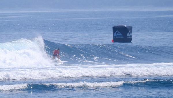 Liga Surfing Ajang World Surfing League (WSL) Championship Tour (CT) G-Land Pro 2022 digelar di Pantai Plengkung (G-Land), Banyuwangi, Jawa Timur, pada 28 Mei hingga 6 Juni. (Foto: Kemenparekraf)