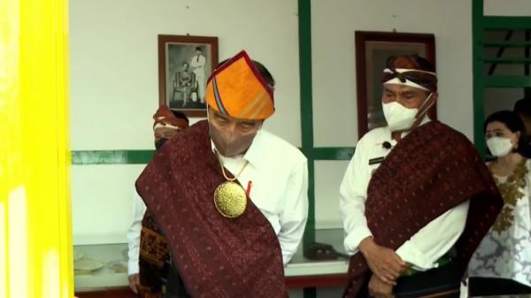 Presiden Jokowi kunjungi Rumah Pengasingan Bung Karno di Ende NTT (Biro Setpres)