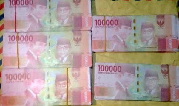  Edarkan Uang Palsu Rp50 Juta, 2 Warga Lampung Ditangkap Polisi