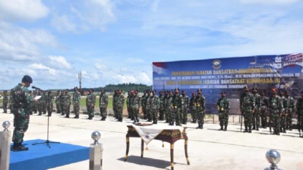 Laksda Irvansyah Kukuhkan 2 Jabatan Strategis di Koarmada III TNI AL Papua Barat
