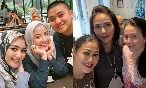 Penampilan Citra Kirana versus Wenny Ariani bersama sahabat. (Foto: IG)
