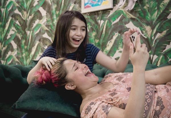 Artis cerai masih akur, Marshanda dan putrinya dari Ben Kasyafani. (Foto: IG)