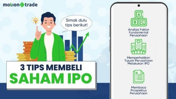 Investor Harus Tahu 3 Tips Membeli Saham Ipo 8727