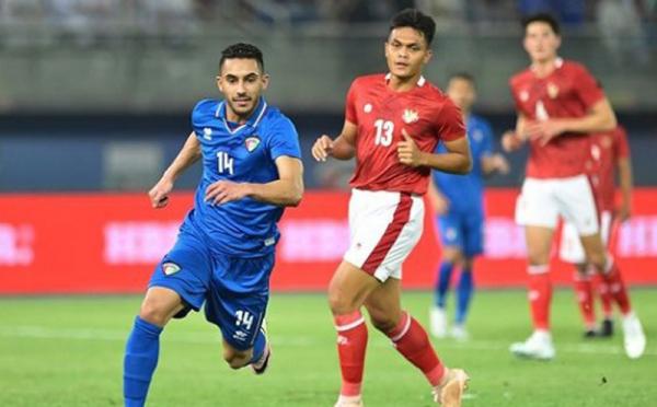Timnas Indonesia menang 2-1 atas tuan rumah Kuwait pada babak pertama Grup A Kualifikasi Piala Asia 2023. (Foto: Instagram/Kuwait FA)