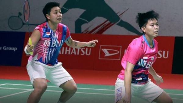 Apriyani Rahayu/Siti Fadia Silva Ganda putri Indonesia Apriyani Rahayu/Siti Fadia Silva lolos ke semifinal Indonesia Masters 2022.