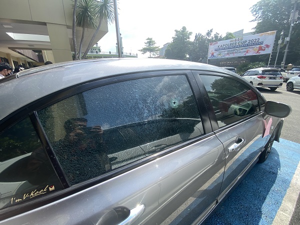 Potret Mobil Penabrak Anggota Polisi di Jaksel