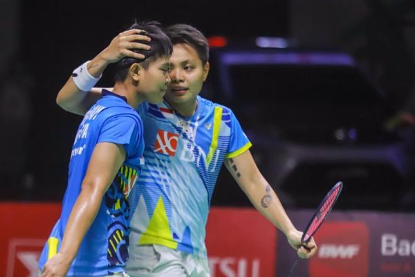 Apriyani Siti Fadia 6 Pebulu tangkis ganda putri Indonesia, Apriyani Rahayu/Siti Fadia Silva Ramadhanti. (Foto: Instagram/@badminton.ina)