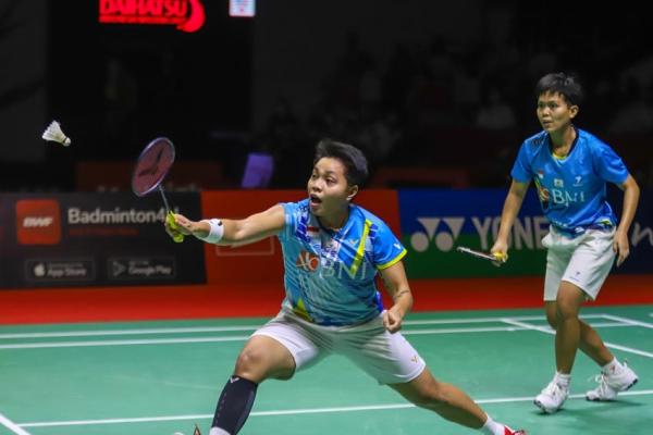 Apriyani Siti Fadia 7 Pebulu tangkis ganda putri Indonesia, Apriyani Rahayu/Siti Fadia Silva Ramadhanti. (Foto: Instagram/@badminton.ina)