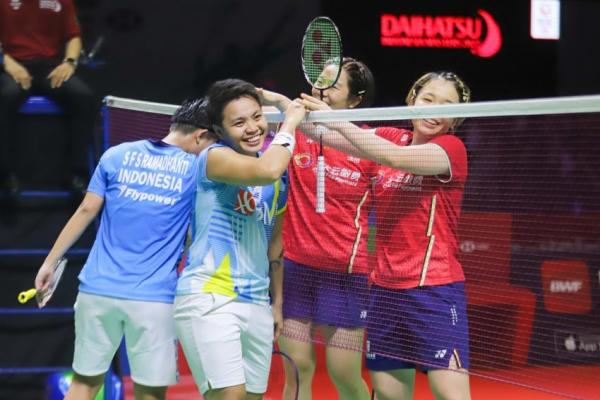 Apriyani Siti Fadia 8 Pebulu tangkis ganda putri Indonesia, Apriyani Rahayu/Siti Fadia Silva Ramadhanti. (Foto: Instagram/@badminton.ina)