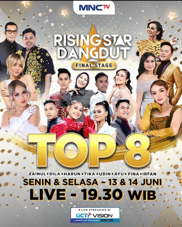 Makin Panas! Inilah 8 Peserta Rising Star Indonesia MNCTV