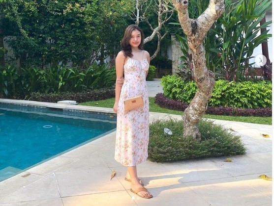 Pesona Bianca Alianajla calon menantu Meriam Bellina. (foto: instagram)