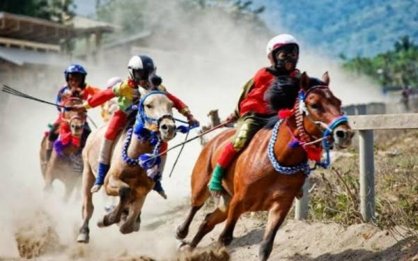 Ilustrasi Tradisi Unik 17 Agustus Pacuan Kuda Gayo Aceh