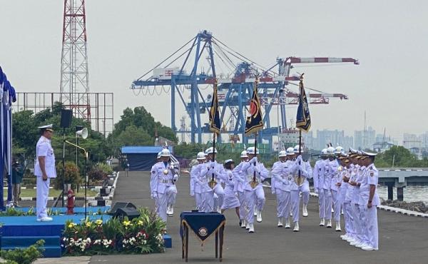 Resmi, KSAL Lantik Laksda Abdul Rasyid Jadi Pangkoarmada RI