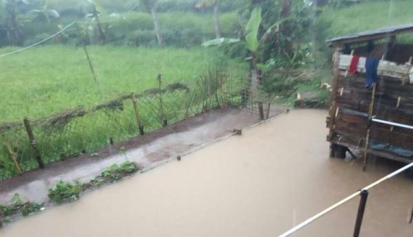 Irigasi Jebol akibat Banjir Bandang di KBB , 10 Hektare Sawah Terancam Kekeringan