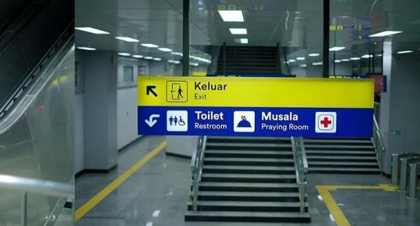 Fasilitas di Stasiun Matraman sangat lengkap (Foto : Ist)