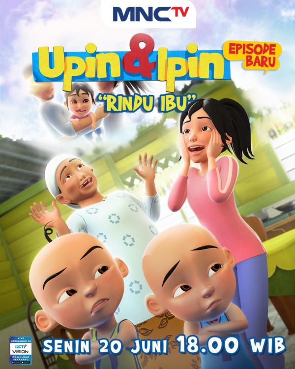 Episode Baru Upin Ipin Rindu Ibu 