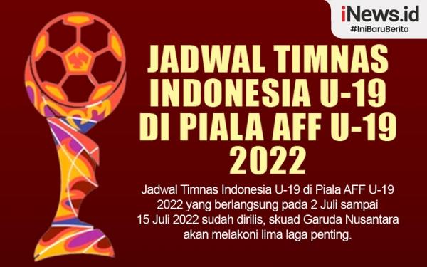 Infografis Jadwal Timnas Indonesia U-19 Di Piala AFF U-19 2022