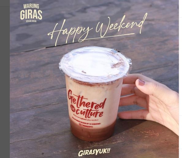 Suguhan kopi khas Warung Giras. (Foto: Instagram)