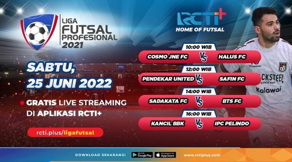 Link Live Streaming Liga Futsal Profesional Gratis Hari Ini Ricardinho