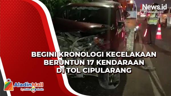 Begini Kronologi Kecelakaan Beruntun 17 Kendaraan Di Tol Cipularang