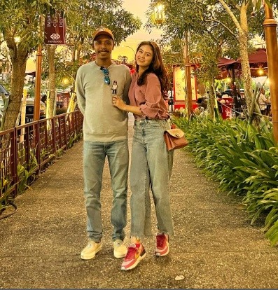 Furry Setya Komedian Beristri Cantik. (foto: instagram)