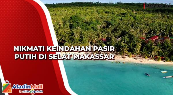 Nikmati Keindahan Pasir Putih di Selat Makassar