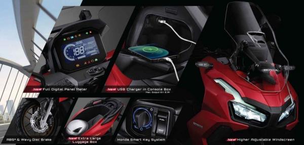 Honda ADV160 Spesifikasi 1