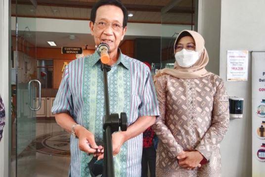 Penuhi Syarat Penetapan Gubernur DIY, Sri Sultan Jalani Pemeriksaan Kesehatan