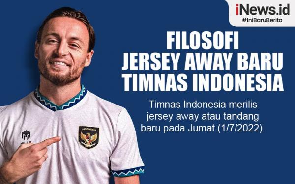 Infografis Makna Jersey Away Baru Timnas Indonesia yang Super Keren