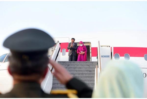 Dari Abu Dhabi, Presiden Jokowi dan Rombongan Kembali ke Tanah Air