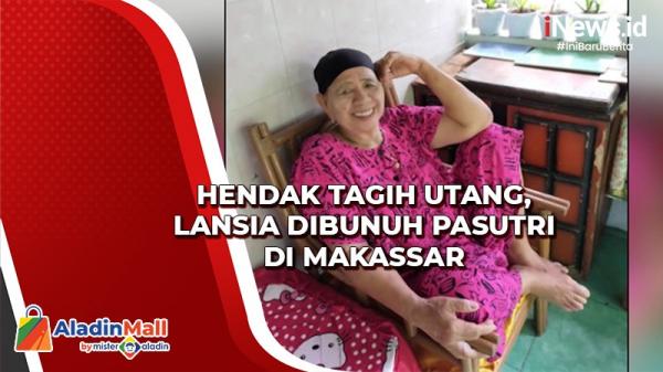Hendak Tagih Utang, Lansia Dibunuh Pasutri di Makassar