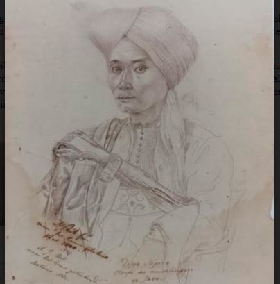 Kisah Di Balik Sketsa Wajah Pangeran Diponegoro, Dilukis saat Dikurung di Batavia