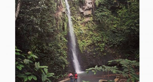 Pesona Air Terjun Cicurug Sarmun di Lampung Selatan, Suasana Sejuk Khas Pegunungan