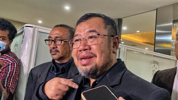 ahyudin mantan presiden act Mantan Presiden lembaga filantropi Aksi Cepat Tanggap (ACT) Ahyudin diperiksa Bareskrim. (Foto: MPI/Riana Rizkia)