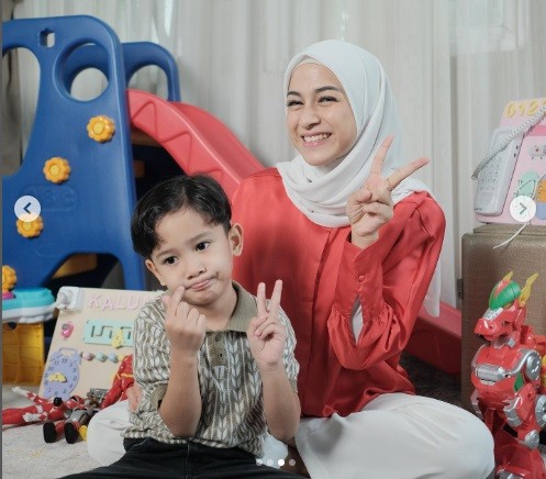 Kenzie Anak Artis Berwajah Tampan Calon Idola Masa Depan. (Foto: Instagram)