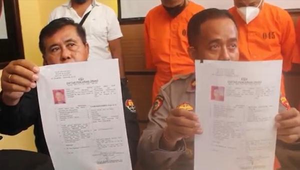 DPO perampokan brankas di Buleleng. (Foto: iNewsTV/Pande Wismaya)
